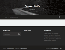 Tablet Screenshot of jasonshults.com